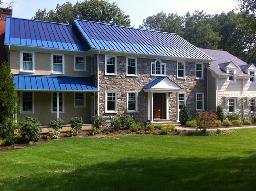 Blue Metal Roof Color